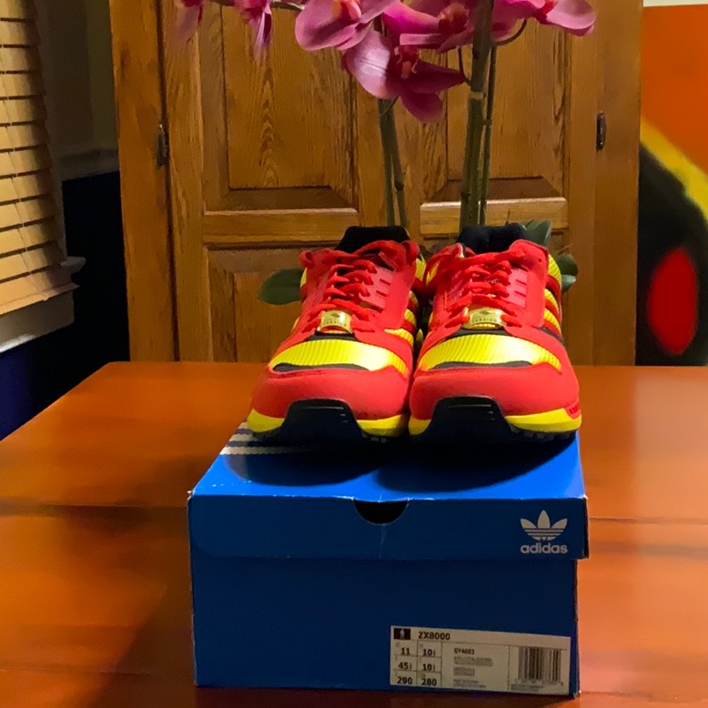 Adidas Zx 8000 (Bright Yellow Red)